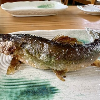 天然鮎料理 おもだか_0