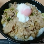 Densetsu No Sutadonya - すた丼(テイクアウト) 温玉をオン