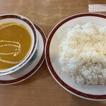 タンドール - シーフードカレーとライス
