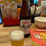 バーミヤン  - アサヒスーパードライ瓶ビール