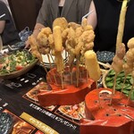創作串揚げ・山賊焼き 恵比寿大黒天 - 