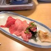 や台ずし - 本マグロざんまい寿司４貫（1318円）お盆期間はネタ２倍。