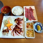唐唐亭 - 料理写真:満腹ランチと赤身タン