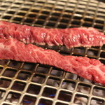 焼肉屋 かねちゃん 至粋亭 - サシの素敵な和牛サガリ