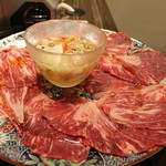 焼肉屋 かねちゃん 至粋亭 - 新発見部位 牛ミブシ 1,800円