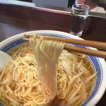 はつね - もやしそば麺アップ（麺はタンメンと同じ）