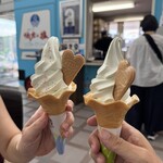 伯方の塩大三島工場 ソフトクリーム売店 - 