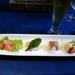 レストラン エヌ.ルトゥール - ランチの前菜