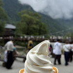 上高地ソフトクリーム - 