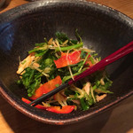 老虎菜 本店 - 香菜のサラダ 北京“老虎菜”(1200円)