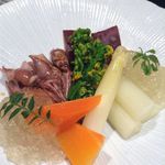 おでん 俺のだし - 蛍烏賊とホワイトアスパラ