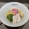 MAREN - 鶏塩まぜそば-大葉オイル-（ミニ飯付き）1150円