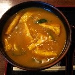 日の出うどん - 『あげきざみカレーうどん』(900円)～♪(^o^)丿