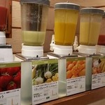 ベジテリア - 季節のフレッシュジュース。