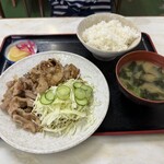 三松 - スタミナ定食　1100円