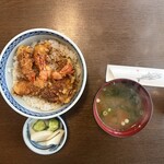 和の味久松 - 海老天丼　1500円