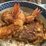 和の味久松 - 海老天丼　1500円