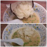 博多龍龍軒 - スープにライスぶっ込みでオジヤ完成!!!