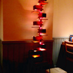 未来カレー こりす - そもそも、さりげなくフランク・ロイド・ライトのタリアセン3が置いてあるバリバリのインドカレー屋さんっていうギャップがすごい。