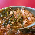 ラーメン山岡家 - 青ねぎ＆白ねぎ＆揚げにんにく