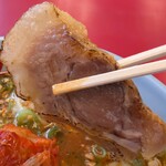 ラーメン山岡家 - 炙りチャーシュー