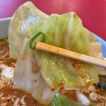 ラーメン山岡家 - キャベツ
