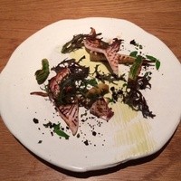 ラ・ボンヌターブル - 炙ったイカと野菜