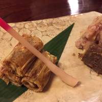 大當両 - 鱧を湯葉で巻いた焼き物