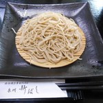 泉州新ばし - 期間限定　泉州名物えびじゃこ＆静岡駿河ブランド桜えびのかきあげ天ぶっかけそば　野菜天３種付のワガママバージョン