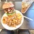 Burger & Smile Maker's - 料理写真:オクトパススパイシーバーガーの夜セット