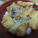 天ひろ - 賑わい丼１４００円