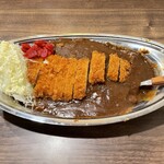 ゴーゴーカレー - 料理写真:キッチンユキカレー中盛+ロースカツ(ソース無し)