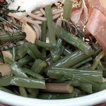 おらが蕎麦 - おらが蕎麦 ヤエチカ店 山菜とろろそばの山菜