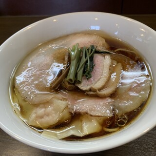 麦づら - 料理写真:特製醤油　細麵