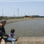 Ganso Shijimi Ramen Wakayama - 駐車場から十三湖が眺められます♪