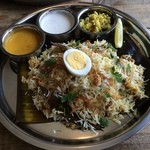 【2015年05月】チキンビリヤニ・ランチ＠1,400円。