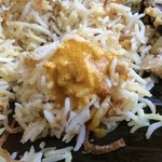 【2015年05月】チキンビリヤニにビリヤニグレービーをかけたり。。。