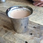 ジャド プール - 【2015年05月】ランチ・ミールスにはセットソフトドリンク（マサラチャイを選択）。