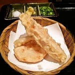 うどん棒 - 筍天ぷら