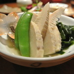 酒とそば まるき - 若竹煮