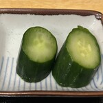 ひよの - きゅうりの漬物
