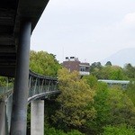 ビアカフェ大山 - 北館の４階、展望休憩所内にあります（遠くに大山が・・）