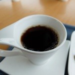 ビアカフェ大山 - コーヒー（シャレたカップだね）