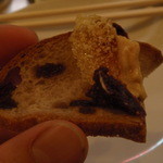 八十郎 - イチジクの甘みが不思議とワインにも合います。