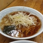 一麺 - 「ネギラーメン (800円)」