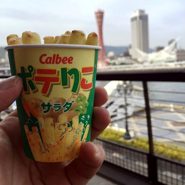 神戸 お菓子 神戸なのにアウェー感が凄いハーバーランドでおやつ カルビープラス By Y グルメ カルビープラス 神戸ハーバーランドumie店 Calbee ハーバーランド スイーツ その他 食べログ