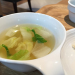 Tanita Shokudou - 白菜のあっさりスープ