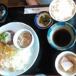 Sagano - おろしポン酢ハンバーグランチ