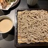せきれい橋 川上庵 - クルミそば (1400円)。つゆは思ったよりあっさりしていて食べやすかった