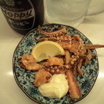 元祖立ち飲み屋 - 2015/05/02 げそ揚げ